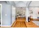 Inviting entryway leading to a spacious living area with hardwood floors at 6603 Havencrest Dr, Denver, NC 28037