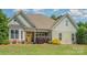 Lovely home with charming curb appeal and a welcoming front door at 6603 Havencrest Dr, Denver, NC 28037