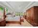 Spacious bedroom with large windows, tray ceiling and ample closet space at 9075 Blue Ridge Dr, Indian Land, SC 29707