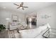 Comfortable living room with a view of the adjacent dining area and open kitchen at 1121 Freeman View Dr, Albemarle, NC 28001
