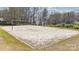 Community sand volleyball court provides a fun recreational activity at 129 Willow Tree Ln, Mount Holly, NC 28120