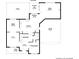 Spacious first floor plan featuring a large kitchen, dining room, living room and attached garage at 14426 Harvington Dr, Huntersville, NC 28078