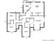 Generous second floorplan boasts multiple bedrooms, bathrooms and a laundry room at 14426 Harvington Dr, Huntersville, NC 28078