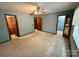 Large bedroom with three different doorways at 1623 Arbor Way, Albemarle, NC 28001