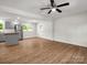 Inviting space with new laminate flooring, freshly painted walls, new lighting, and open floorplan to kitchen at 2313 Eleanor Dr, Shelby, NC 28150