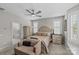 Comfortable main bedroom with an ensuite bathroom and soft carpeting at 4030 City Homes Pl, Charlotte, NC 28209