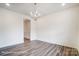 Bright dining room featuring a modern chandelier and beautiful flooring at 5103 Heathland Dr # 50, Charlotte, NC 28215