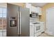 Modern kitchen featuring stainless steel appliances, ample counter space, and a convenient layout at 1162 Willet Dr, Rock Hill, SC 29732