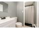 Cozy bathroom featuring a shower, vanity, toilet, and modern faucet at 131 Scotland Dr, Mooresville, NC 28115