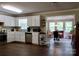 Bright eat-in kitchen with lots of cabinet space and a cozy breakfast nook at 1657 6Th Se St, Hickory, NC 28602