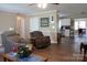 Spacious living room featuring hardwood floors, lots of natural light, and an open floor plan layout at 1657 6Th Se St, Hickory, NC 28602