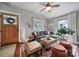 Cozy living room featuring hardwood floors, natural light and comfortable seating at 1713 Allen St, Charlotte, NC 28205