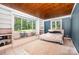 Relaxing bedroom featuring a cozy sleeping area, large windows and built in shelves at 200 Cleveland Ave, Shelby, NC 28150