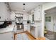 Updated kitchen with stainless steel appliances, granite countertops and wood floors at 200 Cleveland Ave, Shelby, NC 28150