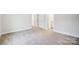 Spacious room with a large closet and white trim at 2011 Cedar Falls Dr # 71, Waxhaw, NC 28173