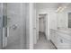 Clean bathroom featuring a vanity with a sink, toilet, and bathtub, creating a functional and inviting space at 2021 Boynton St, Charlotte, NC 28269