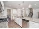 Modern kitchen features granite counters, stainless steel appliances, and hardwood flooring at 2021 Boynton St, Charlotte, NC 28269
