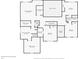 Second floorplan featuring bedrooms, bathrooms, laundry room, and walk-in closets, displaying a spacious design at 2215 Maycroft Dr, Charlotte, NC 28262