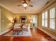 Relaxing living room with hardwood floors, comfortable seating, and ample natural light at 226 Union S St, Concord, NC 28025