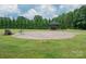 This expansive brick patio includes a gazebo, and a fire pit at 2609 Cove Creek Dr, Gastonia, NC 28056