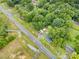 Overhead shot showcases the property with pool, and spacious greenery at 5240 Old Monroe Rd, Indian Trail, NC 28079