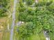 Aerial view with pool and recreational features, set amidst a lush, wooded area at 5240 Old Monroe Rd, Indian Trail, NC 28079