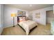 Cozy bedroom featuring neutral decor and comfortable furnishings for a relaxing retreat at 545 Stroupe Rd, Gastonia, NC 28056