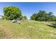 Beautiful backyard featuring mature trees, providing shade and privacy at 5710 Lander Benton Rd, Unionville, NC 28110