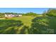 Well-maintained backyard with a large grassy area, ideal for outdoor activities and gatherings at 105 Carrie Ln # 3, Cherryville, NC 28021