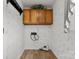 Functional laundry room with overhead cabinets and essential utility connections at 12117 Idlewild Rd, Matthews, NC 28105
