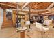 Unfinished basement with exposed ductwork and partial wall construction at 1407 Jodhpur Ct, Charlotte, NC 28212
