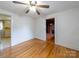 Dining room with wood floors at 1468 Hilltop St, Albemarle, NC 28001
