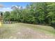 Spacious backyard with lush green grass, secure black fencing and mature trees for ultimate privacy at 1601 Calder Dr, Indian Trail, NC 28079