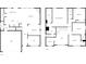 Detailed floor plan showcasing the layout of the kitchen, living room, bedrooms, and bathrooms at 1723 Loggerhead Dr, Lancaster, SC 29720