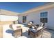 Cozy patio with comfortable seating, ideal for outdoor relaxation and entertainment at 2754 Legacy Ridge Ln, Catawba, NC 28609
