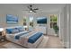 Bright bedroom with many windows and contemporary decor at 518 Herms Ave, Mount Holly, NC 28120