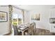 Cozy dining area with elegant decor and a view of the outdoors, perfect for Gathering meals at 5536 Pamplona Way, Charlotte, NC 28214