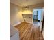 Functional laundry room with shelving and modern lighting at 603 Turnberry Ct, Albemarle, NC 28001