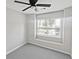 Serene bedroom with plush carpet, a ceiling fan, and a window with natural light at 6457 Saint Bernard Way, Charlotte, NC 28269