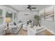 Cozy living room with neutral tones, plush furniture, and ample natural light at 6609 Pleasant Dr, Charlotte, NC 28211