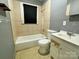 This is a bathroom at 736 7Th Sw Ave, Hickory, NC 28602