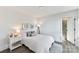 Cozy bedroom with ensuite bathroom at 9115 Clement Cir, Terrell, NC 28682