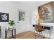 Cozy office space with a modern desk, chair and stylish decor at 116 Barnes Ln, Stony Point, NC 28678