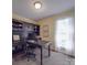 Functional home office with built-in shelving, offering a comfortable and organized workspace at 135 Henry Putnam Dr, Cherryville, NC 28021