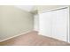 Bedroom with neutral carpet and a large closet with sliding doors at 1465 Porters Ct, Concord, NC 28025