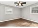 Bedroom with a ceiling fan and windows at 1637 Sumner Dr, Rock Hill, SC 29732