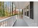 Inviting porch view showcasing the white railing and the exterior of the house at 1637 Sumner Dr, Rock Hill, SC 29732