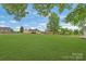 Expansive green backyard offering plenty of space for recreation and outdoor activities at 195 Antler Dr, Statesville, NC 28625
