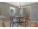 Comfortable dining area offers great lighting, coupled with seamless kitchen access at 195 Antler Dr, Statesville, NC 28625