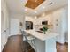 Well-lit kitchen with an island, stainless steel appliances, and modern finishes at 2401 Euclid Ave # 207, Charlotte, NC 28203